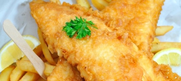 Signature cod and chips
